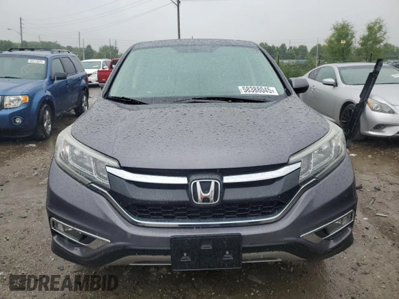 2016 Honda CR-V EX z VIN 2HKRM4H5XGH661762, wystawiony jako Copart lot #58388045 z przebiegiem 34 967 mil mil oraz Szkoda całkowita • Salvage title. Historia ofert i sprzedaży dostępna na DreamBid. Obrazek 5.