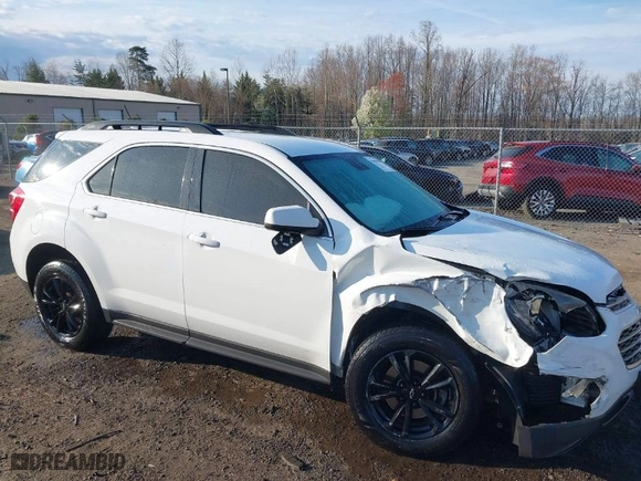 2016 Chevrolet Equinox LT with VIN 2GNFLFEK6G6100952, listed as a IAAI auction lot 41905664 with 132,665 mi miles. Bid and sale history available at carsss.com. Image 1.