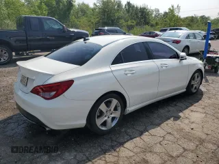 2015 Mercedes-Benz CLA 250 with VIN WDDSJ4EB5FN162344, listed as a Copart auction lot 62683613 with 78,675 mi miles and . Bid and sale history available at DreamBid. Image 3.