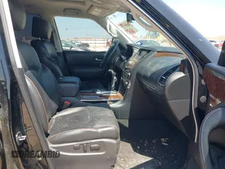 2018 Nissan Armada Platinum with VIN JN8AY2NF1J9332309, listed as a IAAI auction lot 41957271 with 125,650 mi miles. Bid and sale history available at carsss.com. Image 5.