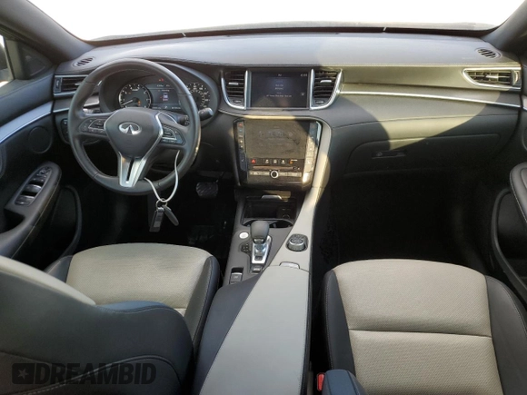2023 Infiniti QX55 Luxe z VIN 3PCAJ5JR2PF124617, wystawiony jako Copart lot #43181985 z przebiegiem 12 809 mil mil oraz Nie do naprawy • Non repairable. Historia ofert i sprzedaży dostępna na DreamBid. Obrazek 8.