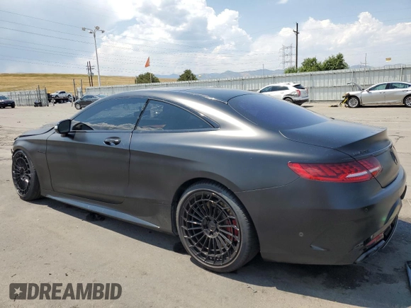 2020 Mercedes-Benz S 63 AMG with VIN WDDXJ8JB7LA040820, listed as a Copart auction lot 65985844 with Not Provided miles and Salvage Title. Bid and sale history available at DreamBid. Image 2.