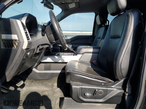 2017 Ford Super Duty F-250 SRW Lariat with VIN 1FT7W2BT9HEC27833, listed as a Copart auction lot 52806075 with 250,026 mi miles and Clean Title. Bid and sale history available at carsss.com. Image 7.