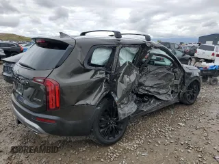 2020 Kia Telluride SX z VIN 5XYP5DHC2LG045185, wystawiony jako Copart lot #55133375 z przebiegiem 106 324 mil mil oraz Szkoda całkowita • Salvage title. Historia ofert i sprzedaży dostępna na DreamBid. Obrazek 3.