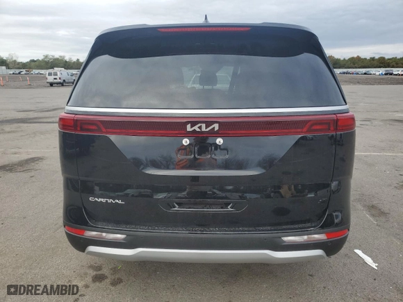 2024 Kia Carnival EX with VIN KNDNC5H35R6448091, listed as a Copart auction lot 73502454 with 111 mi miles and Salvage Title. Bid and sale history available at carsss.com. Image 6.