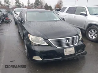 2007 Lexus LS 460 with VIN JTHBL46F675019182, listed as a IAAI auction lot 41024763 with 244,278 mi miles. Bid and sale history available at carsss.com. Image 12.