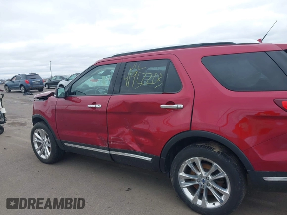 2018 Ford Explorer Limited z VIN 1FM5K8FH3JGC96020, wystawiony jako IAAI lot #41952203 z przebiegiem 77 174 mil mil oraz . Historia ofert i sprzedaży dostępna na DreamBid. Obrazek 14.
