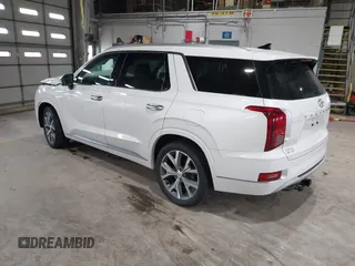 2021 Hyundai Palisade Limited z VIN KM8R5DHEXMU210597, wystawiony jako IAAI lot #41869656 z przebiegiem 56 874 mil mil oraz . Historia ofert i sprzedaży dostępna na DreamBid. Obrazek 3.