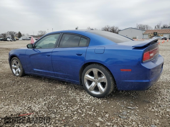 2012 Dodge Charger SXT with VIN 2C3CDXHG2CH244247, listed as a Copart auction lot 48321705 with 144,488 mi miles and Salvage Title. Bid and sale history available at DreamBid. Image 2.