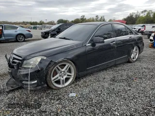 2014 Mercedes-Benz C 350 Sport with VIN WDDGF5HBXEA958358, listed as a Copart auction lot 48085305 with 154,880 mi miles and Clean Title. Bid and sale history available at DreamBid. Image 1.