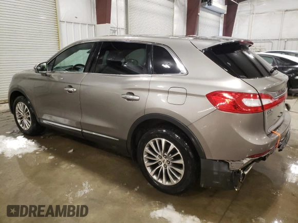 2017 Lincoln MKX Select with VIN 2LMPJ8KR8HBL20506, listed as a Copart auction lot 88222475 with 159,315 mi miles and Salvage Title. Bid and sale history available at carsss.com. Image 2.