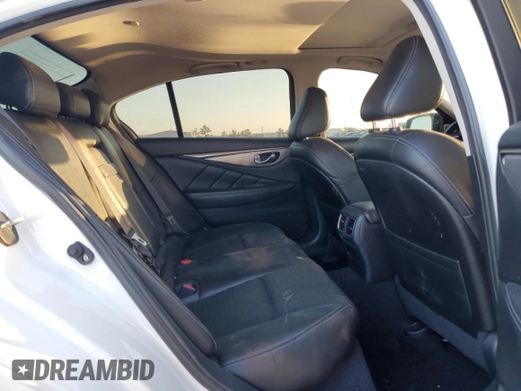 2017 Infiniti Q50 Red Sport 400 with VIN JN1FV7AR9HM870239, listed as a Copart auction lot 46320325 with 75,150 mi miles and Clean Title. Bid and sale history available at carsss.com. Image 10.