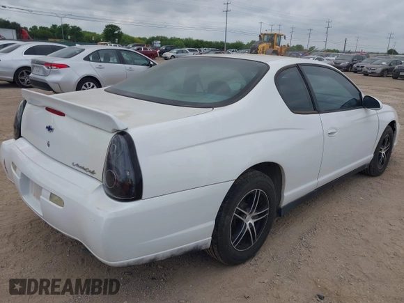 2004 Chevrolet Monte Carlo LS with VIN 2G1WW12E749428112, listed as a IAAI auction lot 42080440 with 136,463 mi miles. Bid and sale history available at carsss.com. Image 4.