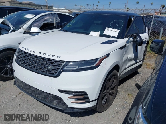 2022 Land Rover Range Rover Velar R-Dynamic S with VIN SALYT2EX2NA343415, listed as a IAAI auction lot 41740556 with 22,626 mi miles. Bid and sale history available at carsss.com. Image 18.