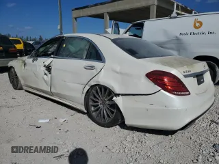 2017 Mercedes-Benz S 550 with VIN WDDUG8CB9HA332409, listed as a Copart auction lot 44083955 with Not Provided miles and Clean Title. Bid and sale history available at carsss.com. Image 2.