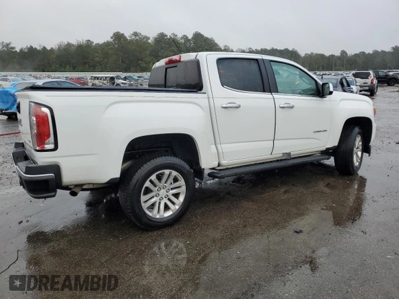 2018 GMC Canyon 2WD SLT with VIN 1GTG5DEN2J1110829, listed as a Copart auction lot 80414214 with 74,702 mi miles and Salvage Title. Bid and sale history available at carsss.com. Image 3.