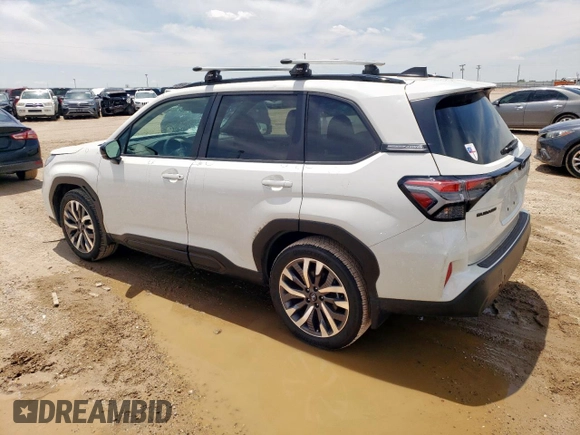 2025 Subaru Forester Touring с VIN JF2SLDTC9SH511824, выставлен на аукционе Copart как лот 60233665 с пробегом 9 112 миль миль и Чистый • Clean title. История ставок и продаж доступна на DreamBid. Изображение 2.