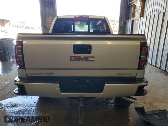 2017 GMC Sierra 1500 Denali with VIN 3GTU2PEC9HG399344, listed as a Copart auction lot 54091095 with 103,812 mi miles and Salvage Title. Bid and sale history available at DreamBid. Image 6.
