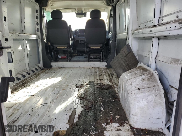 2023 Ram ProMaster Cargo with VIN 3C6LRVAG8PE503411, listed as a Copart auction lot 84012384 with Not Provided miles and Salvage Title. Bid and sale history available at DreamBid. Image 10.