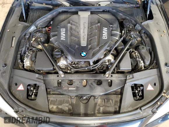 2014 BMW 7 Series ALPINA B7 xDrive with VIN WBAYF8C53ED652566, listed as a Copart auction lot 61177235 with 144,566 mi miles and Salvage title. Bid and sale history available at DreamBid. Image 11.