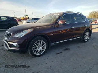2017 Infiniti QX50 with VIN JN1BJ0RR0HM405094, listed as a Copart auction lot 50418095 with 87,956 mi miles and Salvage Title. Bid and sale history available at carsss.com. Image 1.