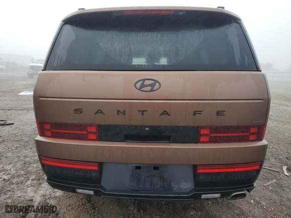 2024 Hyundai Santa Fe Calligraphy with VIN 5NMP5DGLXRH019627, listed as a Copart auction lot 84737354 with 3,873 mi miles and Salvage Title. Bid and sale history available at carsss.com. Image 6.