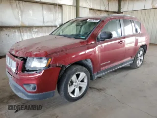 2017 Jeep Compass Sport with VIN 1C4NJCBA1HD148043, listed as a Copart auction lot 83376294 with 111,445 mi miles and Salvage Title. Bid and sale history available at carsss.com. Image 1.