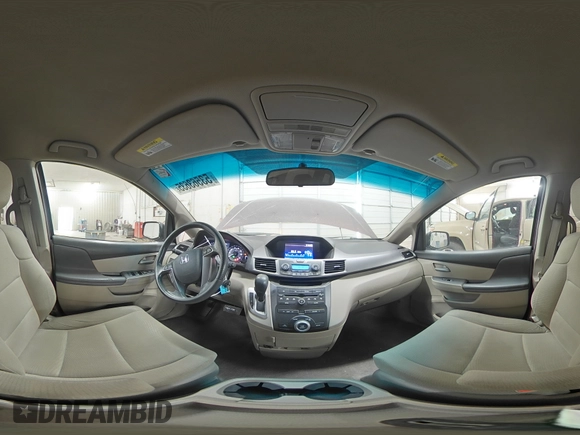 2013 Honda Odyssey LX with VIN 5FNRL5H28DB091849, listed as a Copart auction lot 53563635 with 156,817 mi miles and Salvage Title. Bid and sale history available at carsss.com. Image 16.