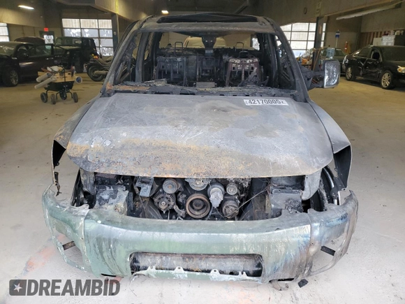 2012 Nissan Titan S with VIN 1N6AA0EC9CN318756, listed as a Copart auction lot 42170005 with Not Provided miles and Non Repairable. Bid and sale history available at carsss.com. Image 5.
