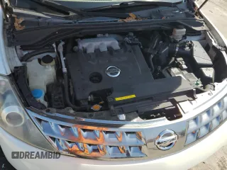 2006 Nissan Murano SL with VIN JN8AZ08T76W425816, listed as a Copart auction lot 47011795 with 254,473 mi miles and Salvage Title. Bid and sale history available at DreamBid. Image 12.