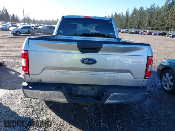 2018 Ford F-150 XL with VIN 1FTFW1E54JFE69982, listed as a IAAI auction lot 41666352 with 80,267 mi miles. Bid and sale history available at carsss.com. Image 16.
