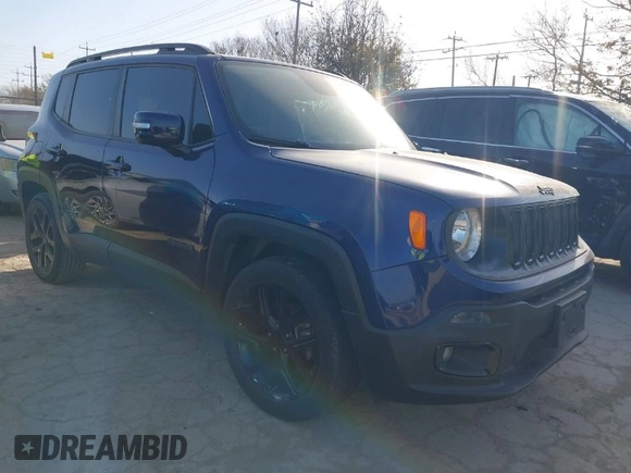 2018 Jeep Renegade Latitude z VIN ZACCJABBXJPH92586, wystawiony jako IAAI lot #41698075 z przebiegiem 44 434 mil mil oraz . Historia ofert i sprzedaży dostępna na DreamBid. Obrazek 1.