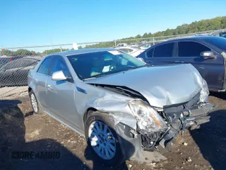2012 Cadillac CTS Sedan Luxury with VIN 1G6DG5E52C0123093, listed as a IAAI auction lot 40619518 with 118,178 mi miles. Bid and sale history available at carsss.com. Image 1.
