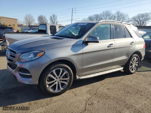 2016 Mercedes-Benz GLE with VIN 4JGDA5JB9GA648075, listed as a Copart auction lot 48014945 with NaN miles and Clean Title. Bid and sale history available at carsss.com. Image 1.
