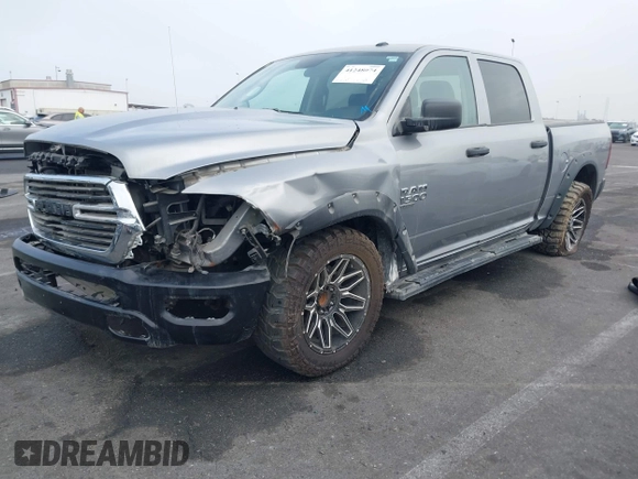 2023 Ram 1500 Classic Tradesman with VIN 3C6RR6KG5PG550852, listed as a IAAI auction lot 41248074 with 10,918 mi miles. Bid and sale history available at carsss.com. Image 18.