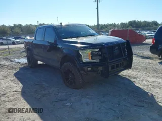 2019 Ford F-150 XL with VIN 1FTEW1E42KFC84494, listed as a IAAI auction lot 41648646 with 94,610 mi miles. Bid and sale history available at carsss.com. Image 1.