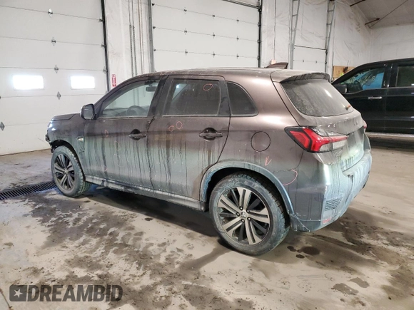 2020 Mitsubishi Outlander Sport ES 2.0 with VIN JA4AR3AU3LU029173, listed as a Copart auction lot 46128765 with 50,373 mi miles and Non Repairable. Bid and sale history available at carsss.com. Image 2.