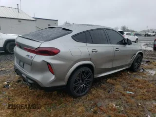 2022 BMW X6 M with VIN 5YMCY0C05N9N43128, listed as a Copart auction lot 84726734 with 18,565 mi miles and Salvage Title. Bid and sale history available at carsss.com. Image 3.
