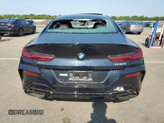 2023 BMW 8 Series 840i with VIN WBAGV4C05PCL05034, listed as a Copart auction lot 60471075 with Not provided miles and Salvage title. Bid and sale history available at DreamBid. Image 6.
