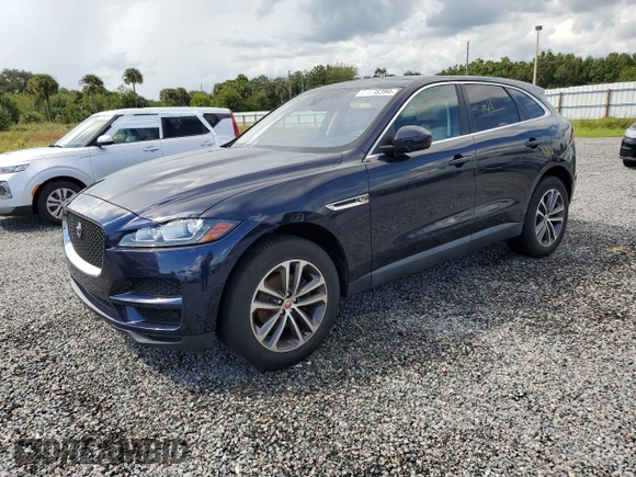 2020 Jaguar F-Pace 25t Premium with VIN SADCJ2FX8LA619250, listed as a Copart auction lot 73838394 with Not provided miles and Salvage title. Bid and sale history available at DreamBid. Image 1.