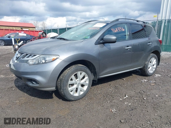 2013 Nissan Murano SV with VIN JN8AZ1MW0DW303673, listed as a IAAI auction lot 41645516 with 121,136 mi miles. Bid and sale history available at carsss.com. Image 17.