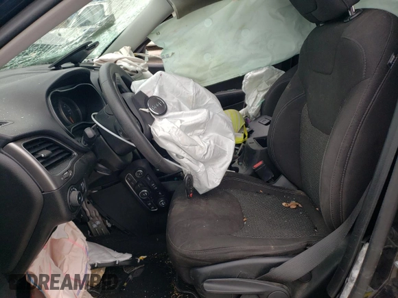 2019 Jeep Cherokee Latitude with VIN 1C4PJLCB2KD297214, listed as a Copart auction lot 42178295 with Not Provided miles and Salvage Title. Bid and sale history available at DreamBid. Image 7.