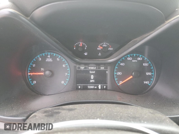 2019 GMC Canyon 2WD with VIN 1GTG5BEN2K1319106, listed as a Copart auction lot 84816944 with 122,681 mi miles and Salvage Title. Bid and sale history available at carsss.com. Image 9.