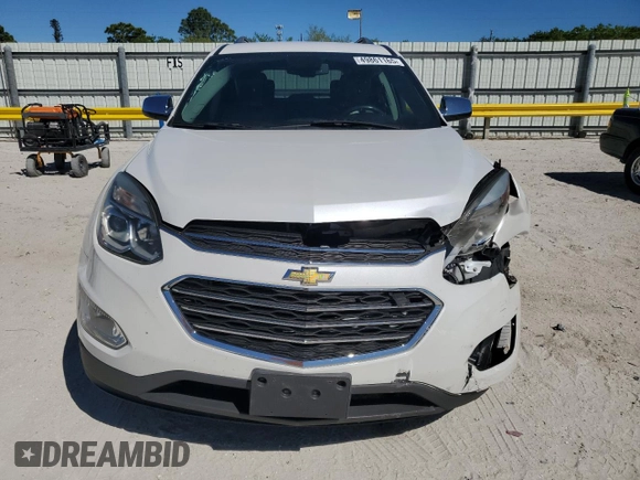 2017 Chevrolet Equinox Premier with VIN 2GNFLGE35H6254875, listed as a Copart auction lot 49861165 with 56,430 mi miles and Salvage Title. Bid and sale history available at carsss.com. Image 5.