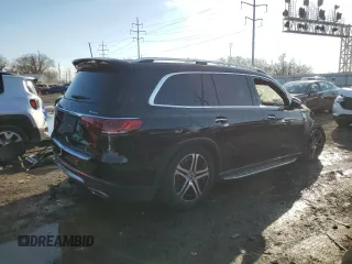 2021 Mercedes-Benz GLS 450 with VIN 4JGFF5KE2MA465292, listed as a Copart auction lot 45435094 with Not Provided miles and . Bid and sale history available at DreamBid. Image 3.