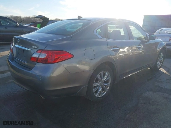 2012 Infiniti M37 with VIN JN1BY1ARXCM396085, listed as a IAAI auction lot 41443394 with 191,106 mi miles. Bid and sale history available at carsss.com. Image 4.