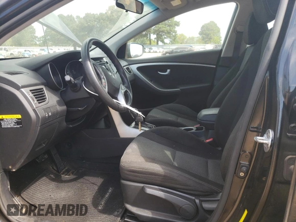 2017 Hyundai Elantra GT with VIN KMHD35LHXHU357662, listed as a Copart auction lot 68889834 with 84,543 mi miles and Salvage Title. Bid and sale history available at carsss.com. Image 7.