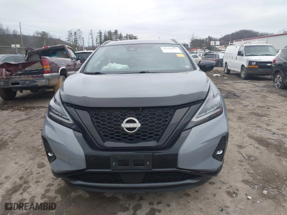 2023 Nissan Murano SV with VIN 5N1AZ2BS2PC106569, listed as a IAAI auction lot 41506051 with 11,926 mi miles. Bid and sale history available at carsss.com. Image 13.