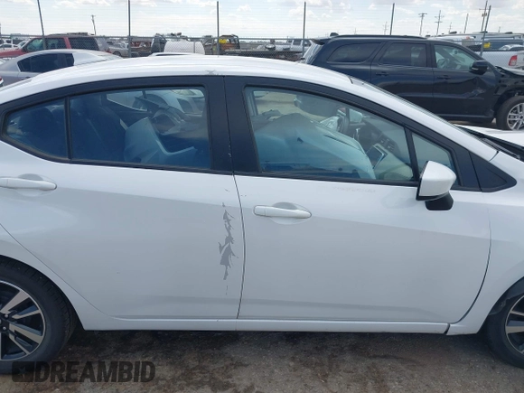 2022 Nissan Versa SV with VIN 3N1CN8EV4NL839437, listed as a IAAI auction lot 42235889 with 46,138 mi miles and . Bid and sale history available at DreamBid. Image 14.