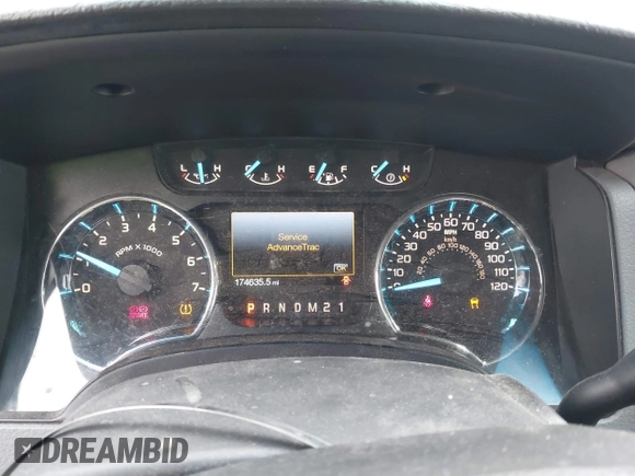 2011 Ford F-150 XL with VIN 1FTFX1ET4BKD64038, listed as a IAAI auction lot 41502320 with 174,635 mi miles. Bid and sale history available at carsss.com. Image 7.